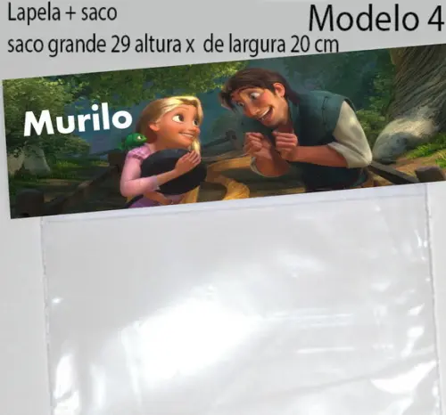 Lapela e Saco Grande-rapunzel
