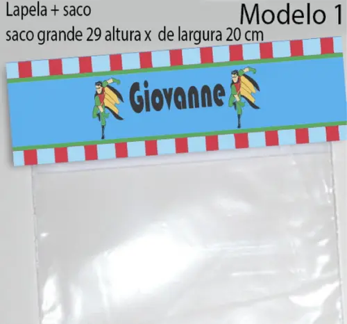 Lapela e Saco Grande-robin