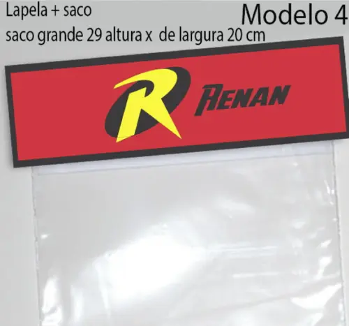 Lapela e Saco Grande-robin