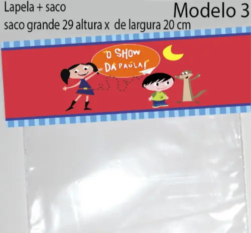 Lapela e Saco Grande-show da Luna