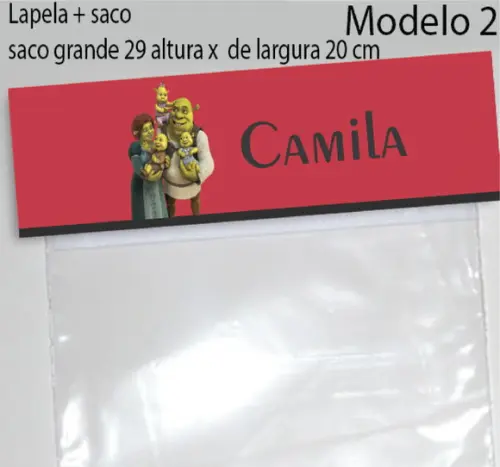 Lapela e Saco Grande-shrek