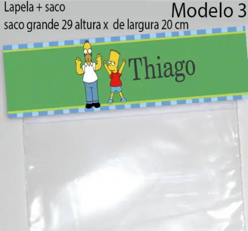 Lapela e Saco Grande-simpson