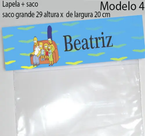 Lapela e Saco Grande-simpson
