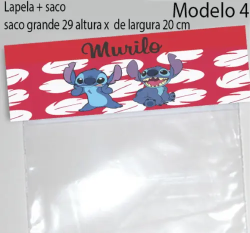 Lapela e Saco Grande-stitch e Lilo