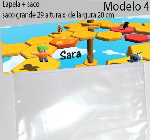Lapela e Saco Grande-stumble Guys