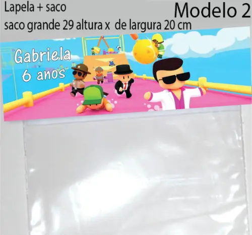 Lapela e Saco Grande-stumble Guys
