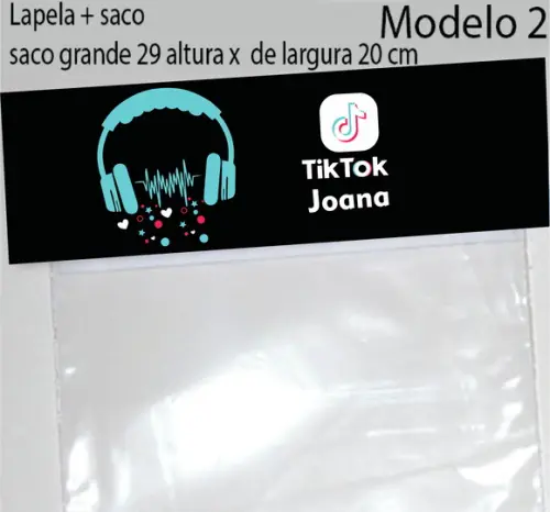 Lapela e Saco Grande-tik Tok