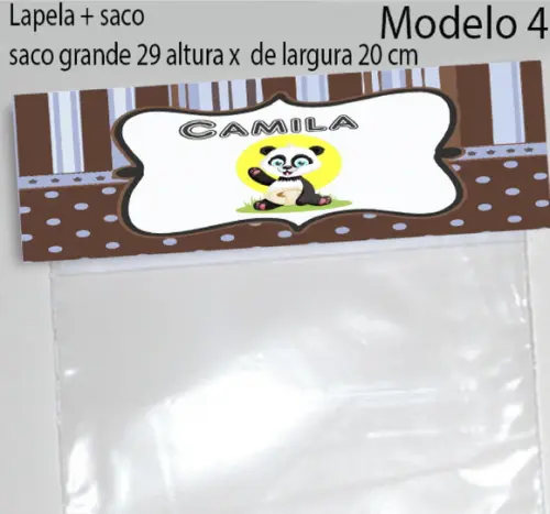 Lapela e Saco Grande-ursinho