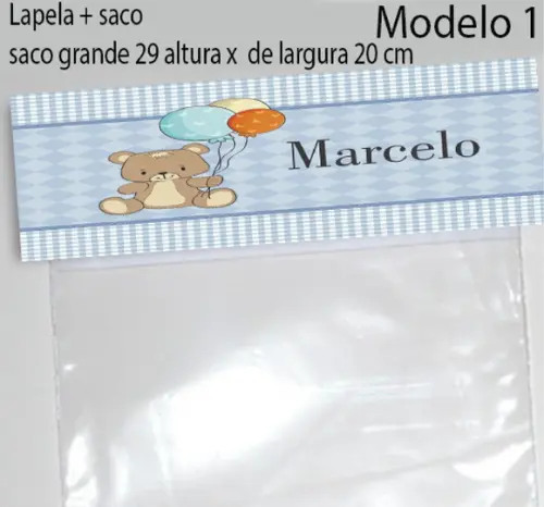 Lapela e Saco Grande-ursinho