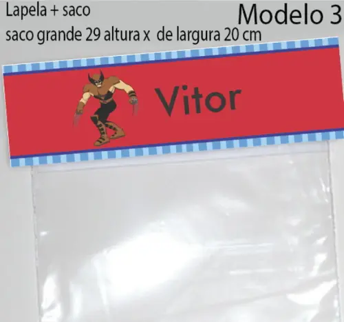 Lapela e Saco Grande-x Mens