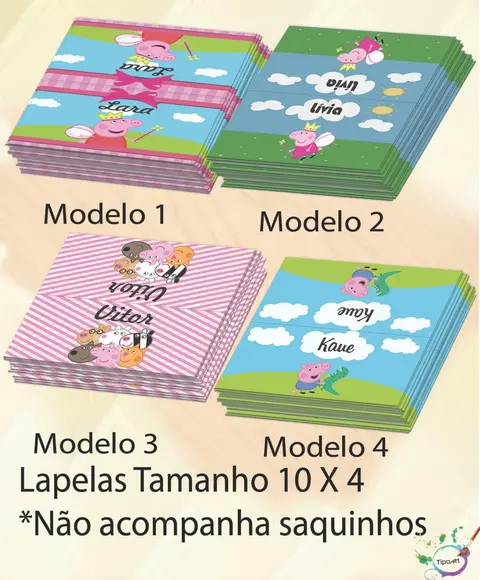 Lapela P/saquinho
