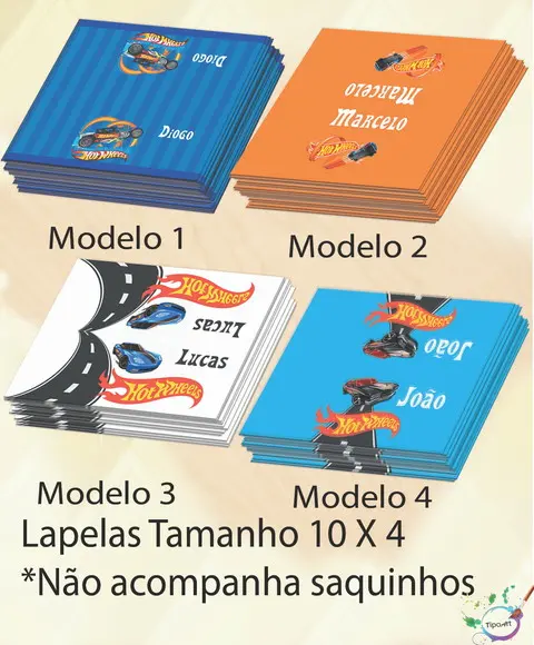 Lapela P/saquinho -hot Whells