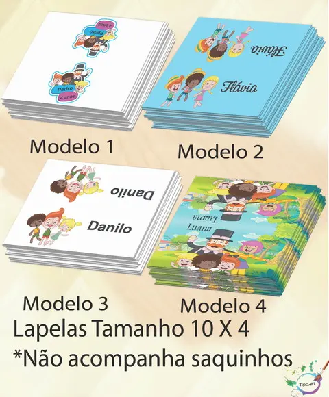 Lapela P/saquinho -mundo Bita