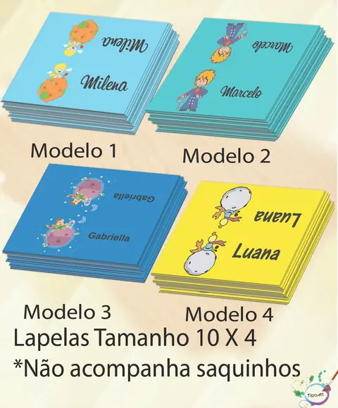 Lapela P/saquinho -pequeno Príncipe