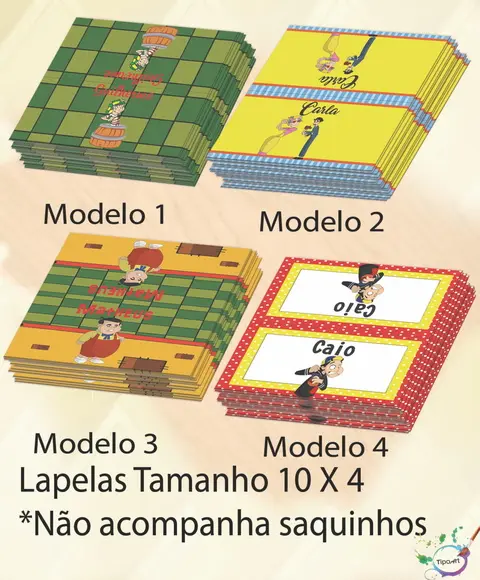 Lapela P/saquinho-chaves