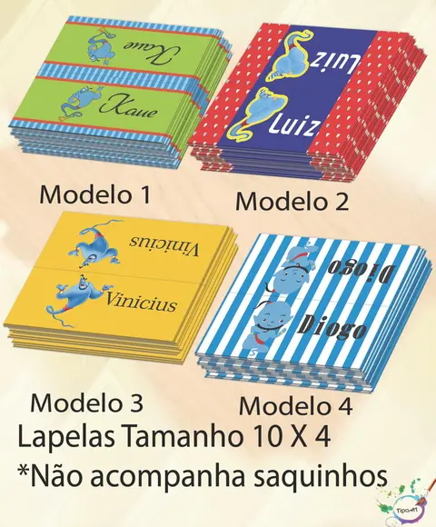 Lapela P/saquinho-genio
