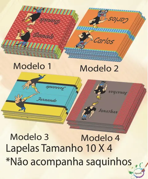 Lapela P/saquinho-johnny Bravo