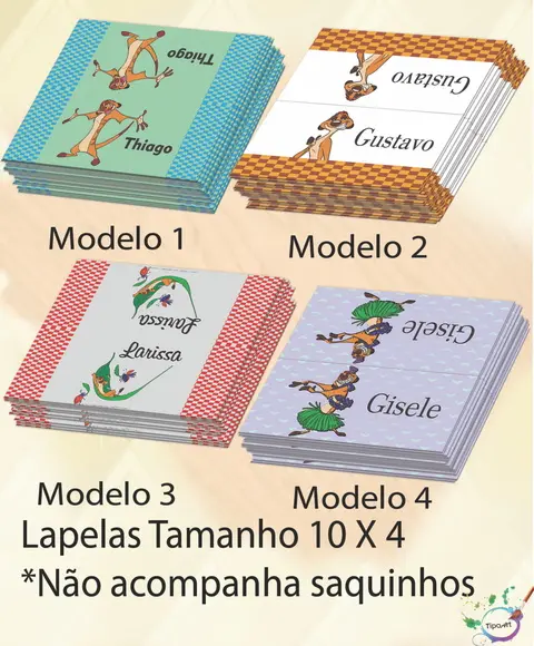 Lapela P/saquinho-timão
