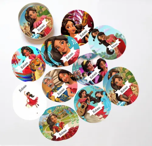 Latinha + Jogos da Memória-elena de Avalor