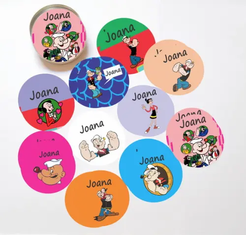 Latinha + Jogos da Memória-popai