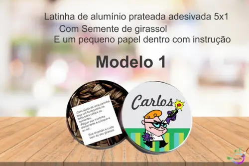 Latinha Semente Girassol-dexter