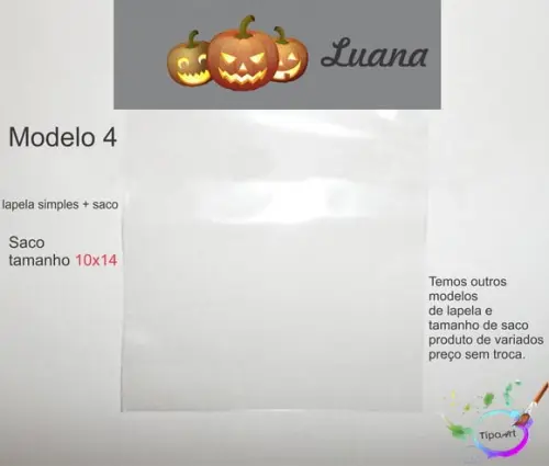 Lapela(simples) e Saco 10x14-halloween#2