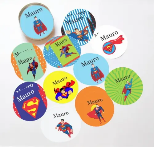 Latinha + Jogos da Memória-super Homem