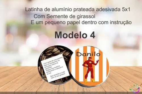 Latinha Semente Girassol- Flash