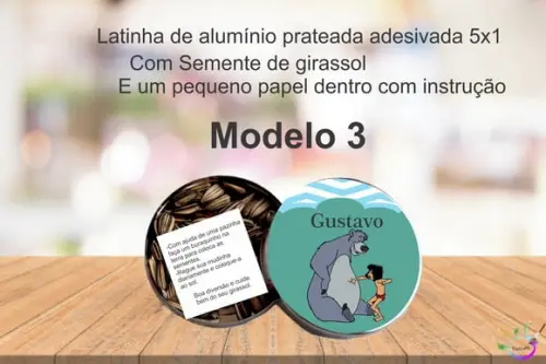 Latinha Semente Girassol-mogli