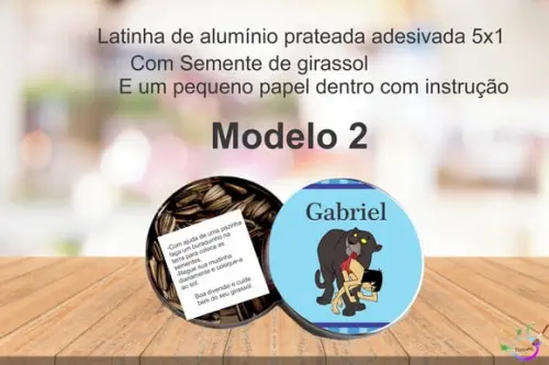 Latinha Semente Girassol-mogli