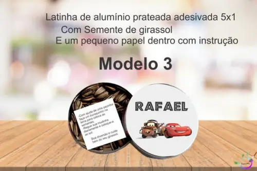 Latinha Semente Girassol-relampago