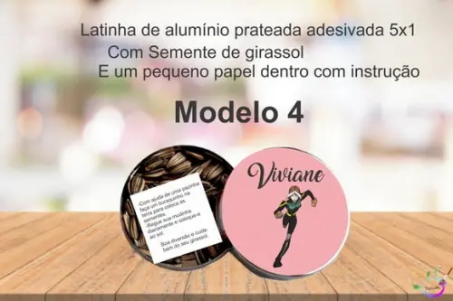 Latinha Semente Girassol-x Mens