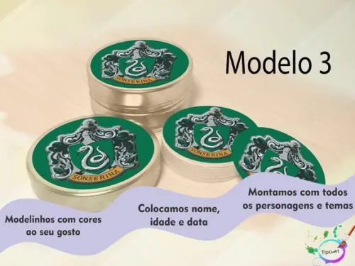 Latinhas - Brasões Hogwarts