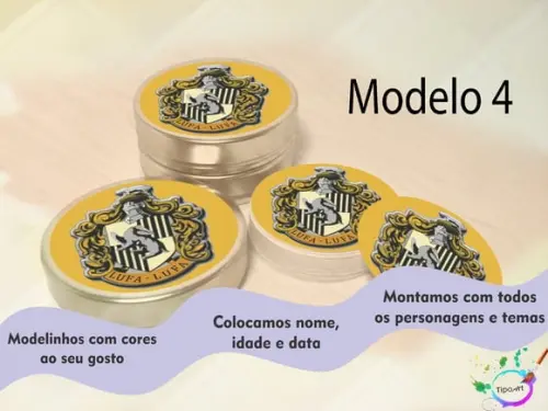 Latinhas - Brasões Hogwarts