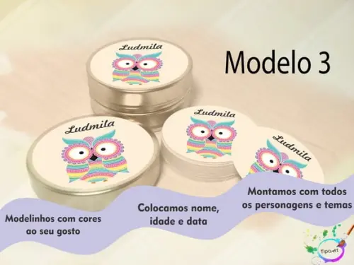 Latinhas - Coruja