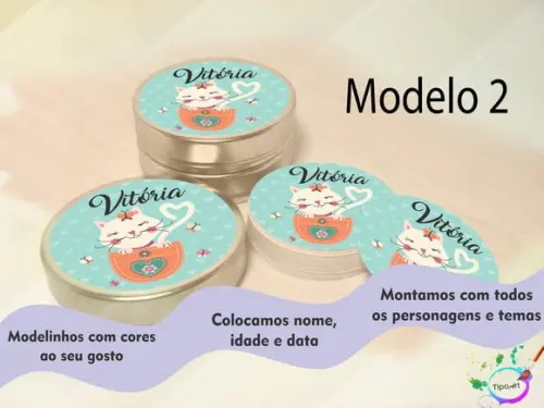 Latinhas - Gatinho