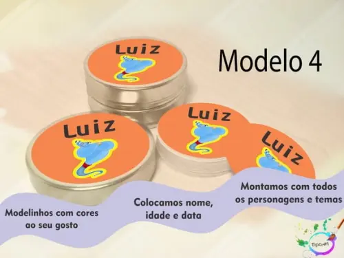 Latinhas - Genio da Lampada
