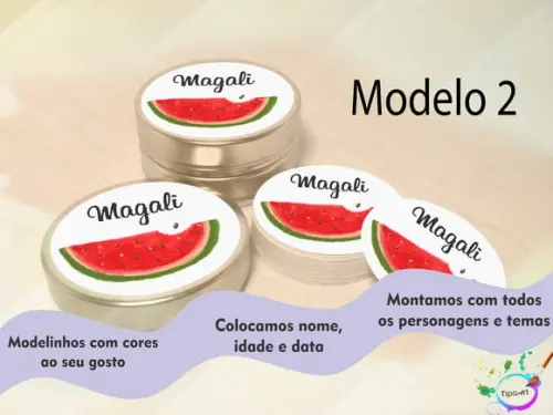 Latinhas - Melancia