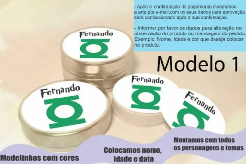 Latinhas - Lanterna Verde