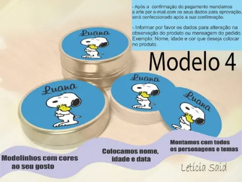 Latinhas - Snoopy
