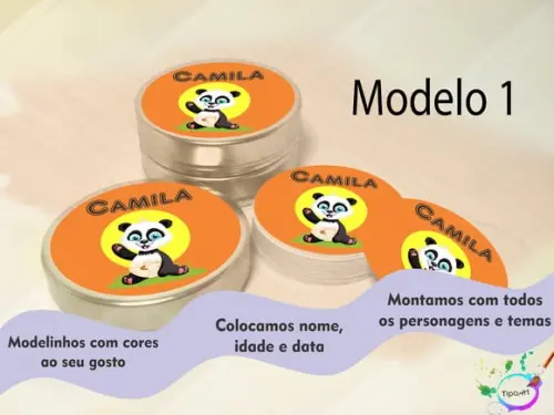 Latinhas - Ursinho
