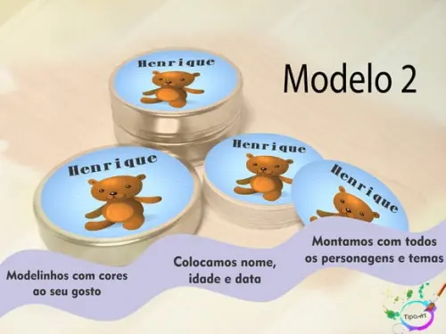 Latinhas - Ursinho
