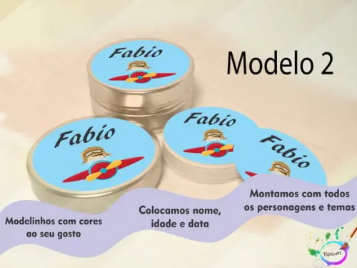 Latinhas -aviador