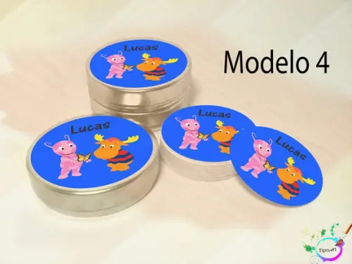 Latinhas -backyardigans