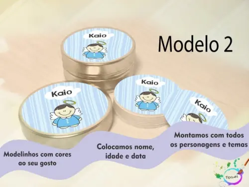 Latinhas -batizado