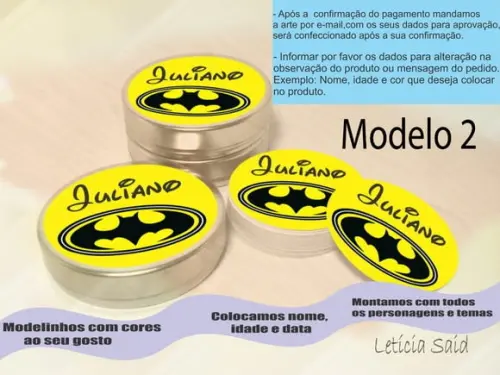 Latinhas -batman