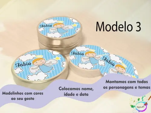 Latinhas -batizado