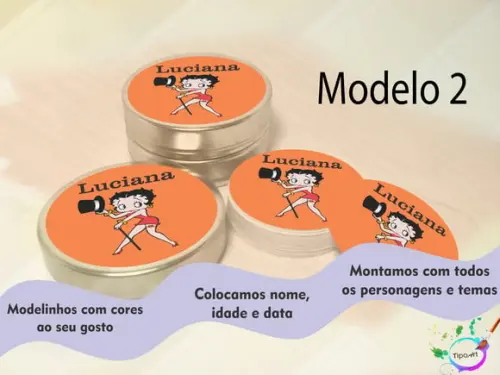 Latinhas -betty Boop