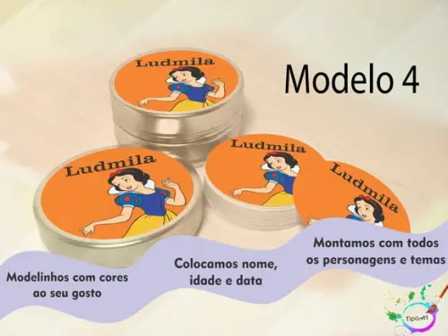 Latinhas -branca de Neve