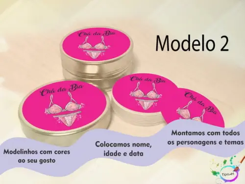Latinhas -chá de Lingerie#1